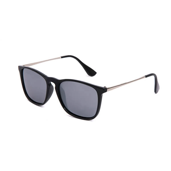 Unisex Plastic Frame Metal Leg Aviators Sunglasses with 100% UV Protection Polarized Lens