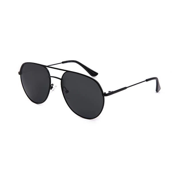 High Quality Unisex Mirror Vintage Aviation Pilot Sunglasses Metal Frame Polarized Lens Anti UV