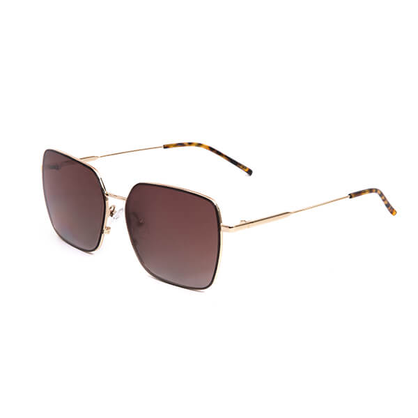 Designer Oversize Style Unisex Classic Metal Aviation Frame Sunglasses Polarized Anti UV Lens