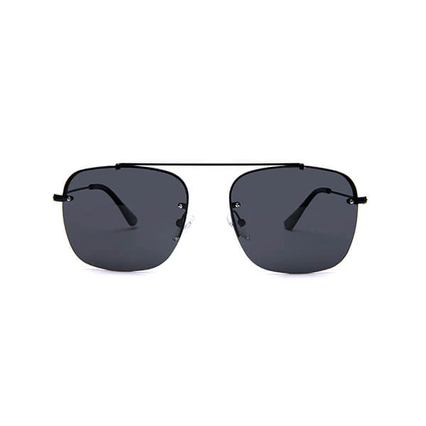 Fashion Polarized Metal Frame Modern Men Womens Aviation Style UV400 Square Sunglasses