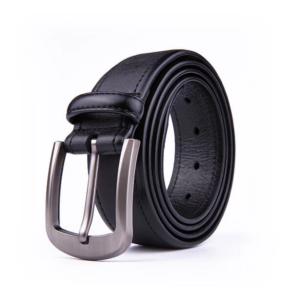 Wide Retro Casual Vintage Mens Genuine Leather Belt