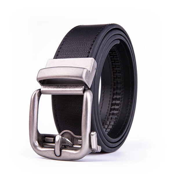 Casual Jeans Multicolor PU Leather Belt Automatic Leather Belt