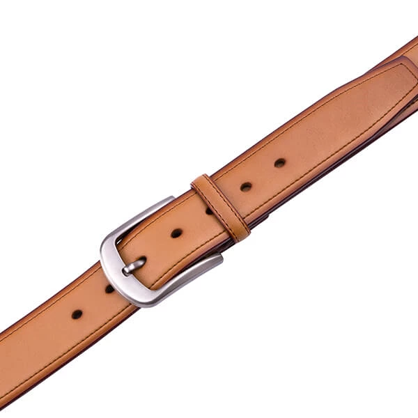Wide Retro Casual Vintage Mens Genuine Leather Belt