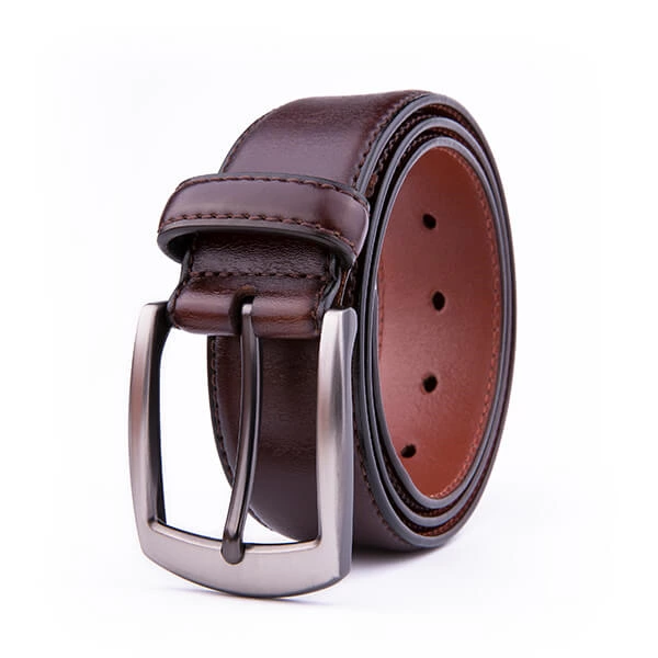 Wide Black Dress Full Grain Mens Leather Belt