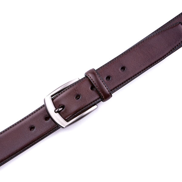 Wide Black Dress Full Grain Mens Leather Belt