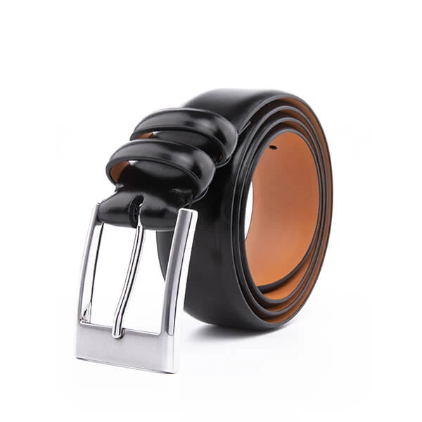 Vintage Classic Brown Genuine Leather Belt for Men