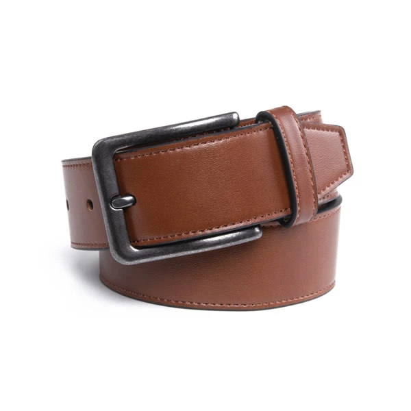 Causual Antique Black PU Leather Belt Men