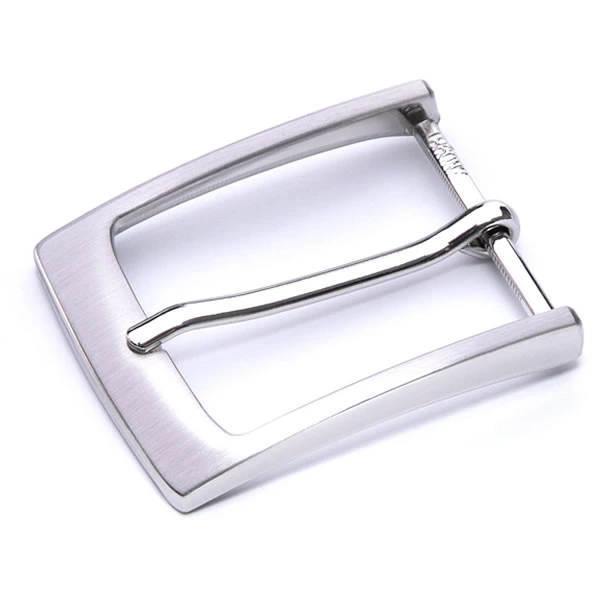 Silver Alloy Pin Buckles for Men Leather Belts
