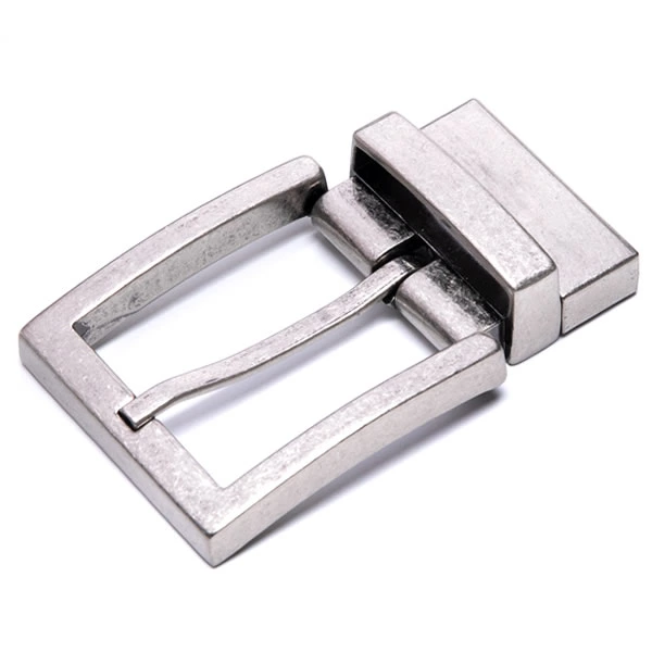 Casual Belt Reversible Antique Silver Belt Buckles