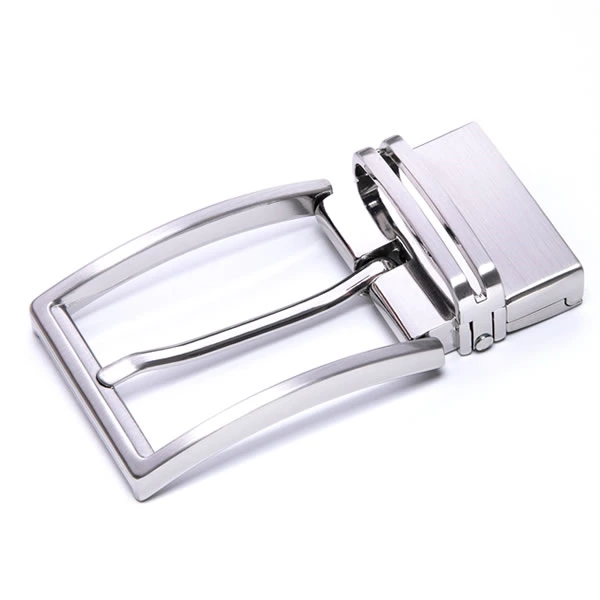 Dress Belt Zinc Alloy Reversible Belt Buckle Mens