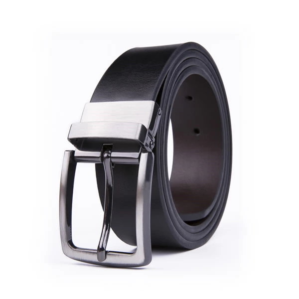 Formal Dress Reversible Genuine Leather Mens Belts