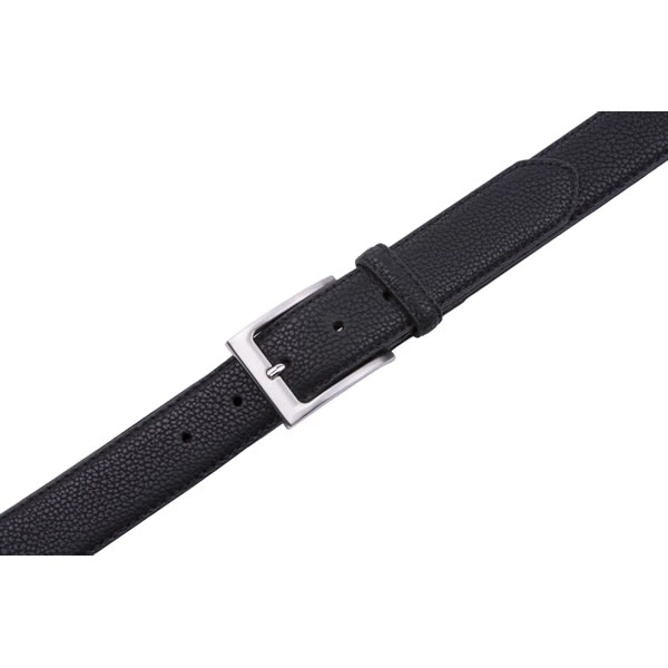 Dress Formal Mens Black Genuine Leather Belt