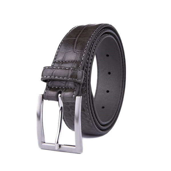 Black Crocodile Genuine Men Leather Belt