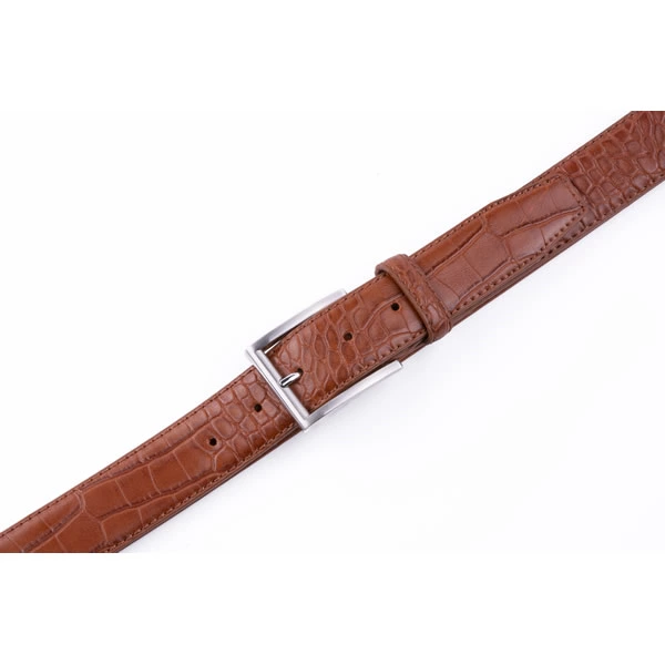 Black Crocodile Genuine Men Leather Belt