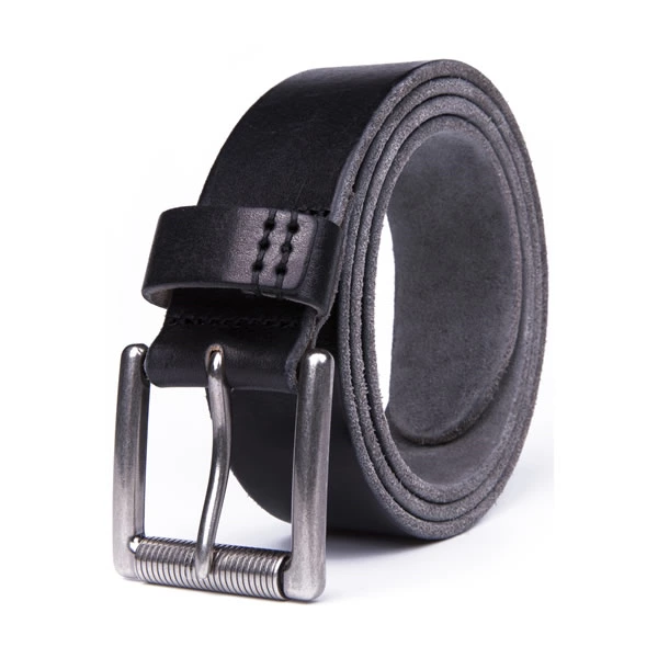 Wide Retro Casual Western Brown Full Grian Leather Mens Belt