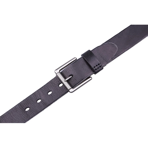 Wide Retro Casual Western Brown Full Grian Leather Mens Belt