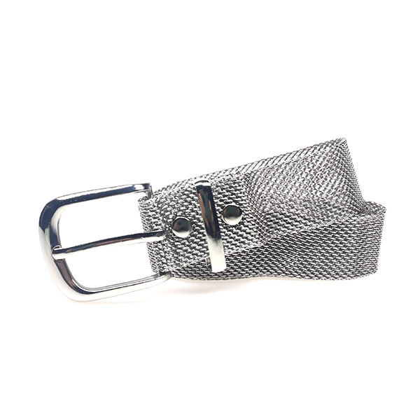 Womens Mesh Motorcycle Fashion Silver Western Chain Belts