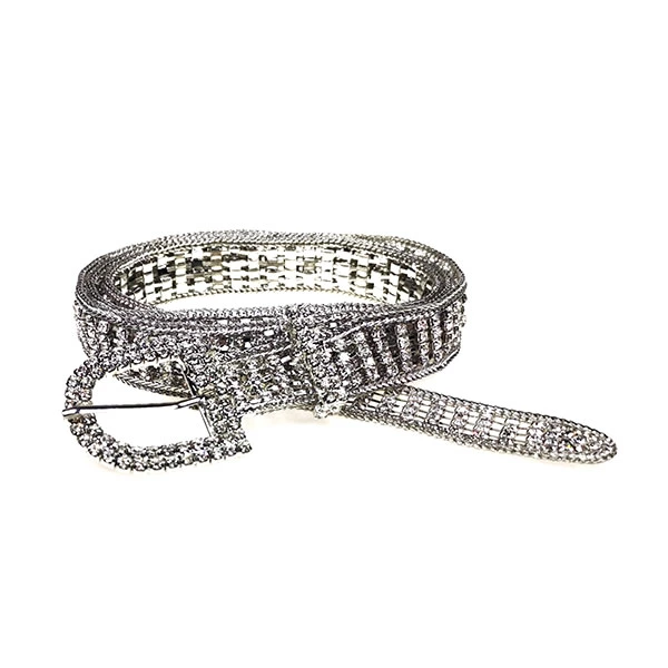 Fashion Western Ladies Chain Rhinestone Belt