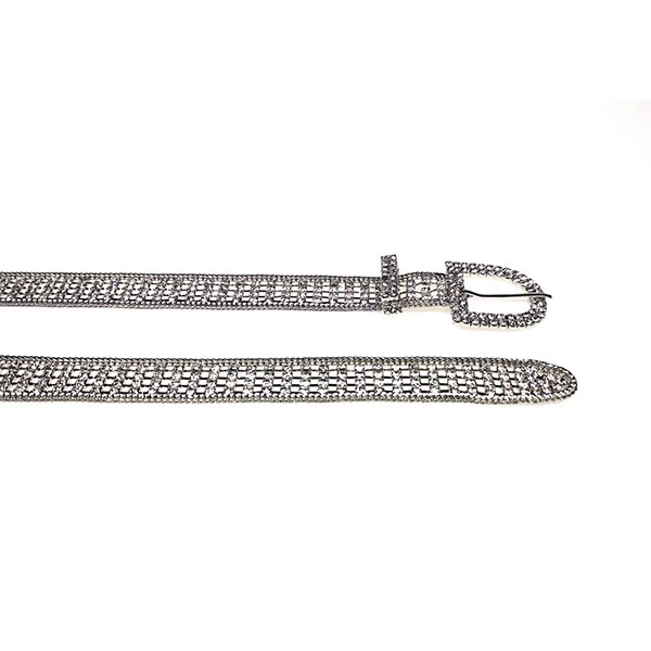 Fashion Western Ladies Chain Rhinestone Belt