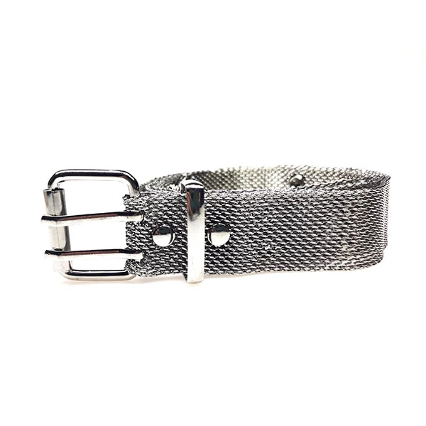 Female Fashion Silver Mesh Western Chain Belts