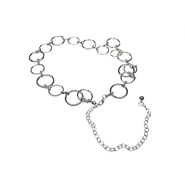 Ladies Cheap Waist Chain Circle Dresses Decoration Woman Chain Belts