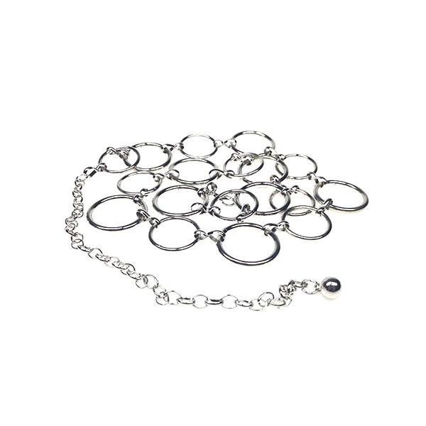 Ladies Cheap Waist Chain Circle Dresses Decoration Woman Chain Belts