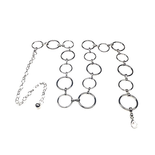 Ladies Cheap Waist Chain Circle Dresses Decoration Woman Chain Belts