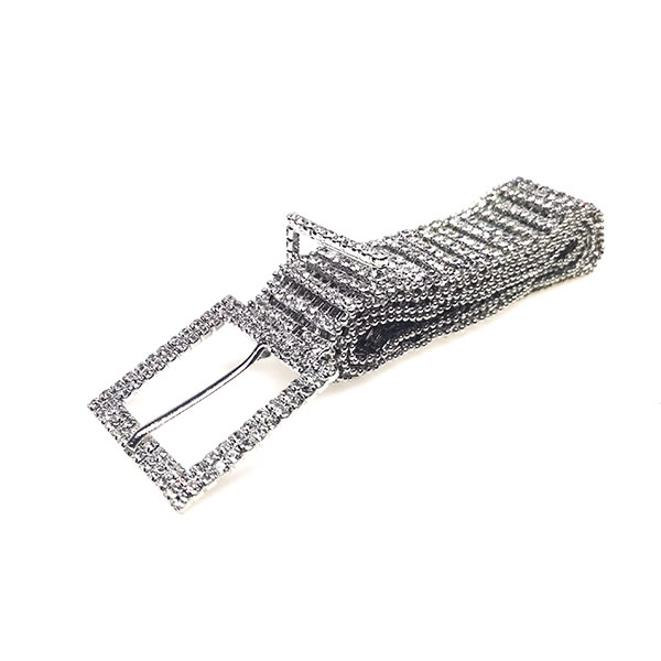 Ladies Diamond Belt Sparkle Silver Chain Belts - Wenzhou Alfa Industry ...