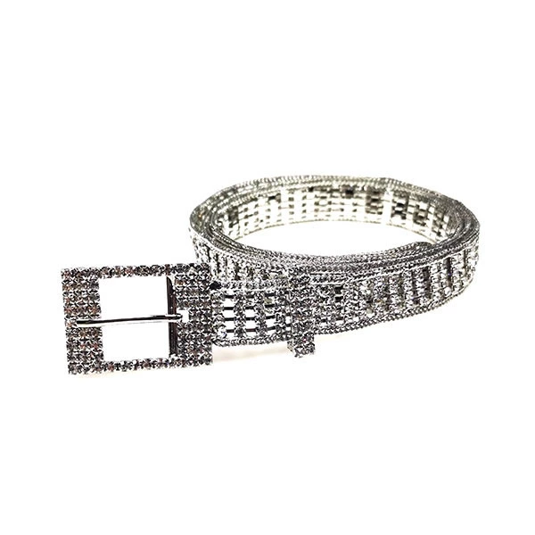 Shiny Diamond Studded Bling Bling Chain Belts for Ladies