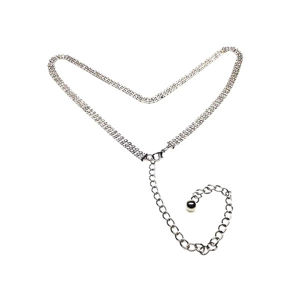 Woman Adjustable Belt Silver Chain Dresses Decoration Women Chain Belts