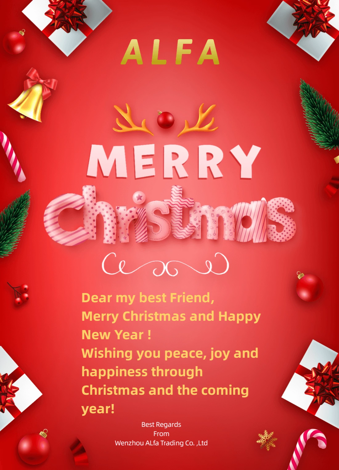 Merry Christmas, my best friend.