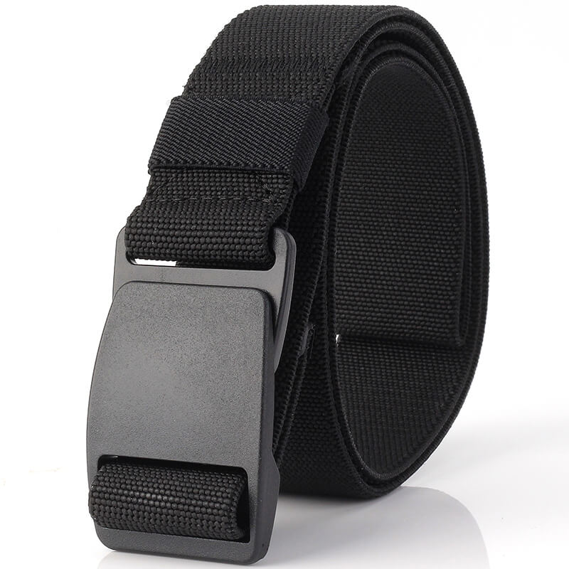 High Elastic Outdoor Mens Military Tactical Belts with Plastic Buckle