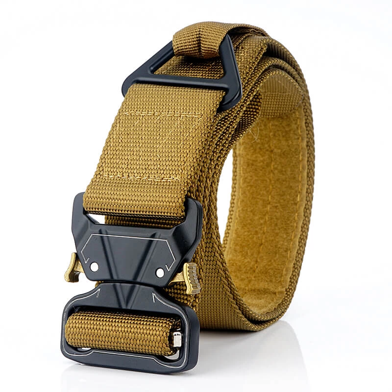 Magic Sticky  Security Outdoor Tactical Metal Quick Release Buckle Belt