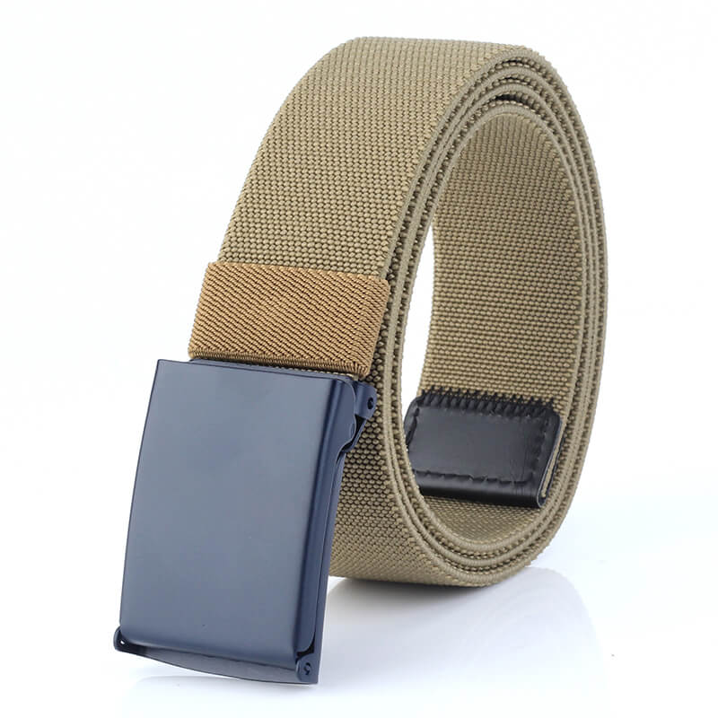Mens Outdoor Stretch Tactical Utility Duty Military Belt with Automatic Buckle