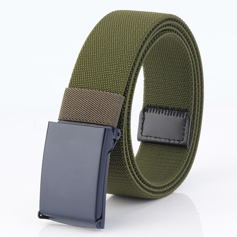 Mens Outdoor Stretch Tactical Utility Duty Military Belt with Automatic Buckle