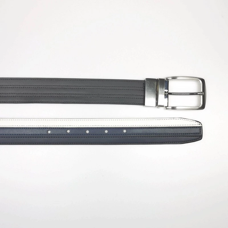 Adjustable Automatic Buckle Belt Mens Genuine Leather Belts