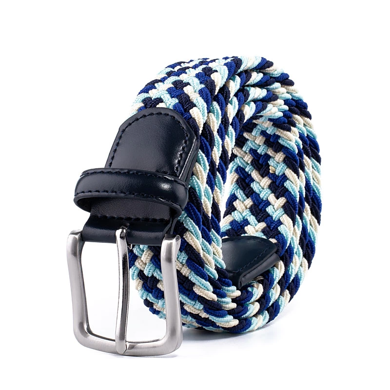 Golf Casual Stretch Elastic Braided Men Belt