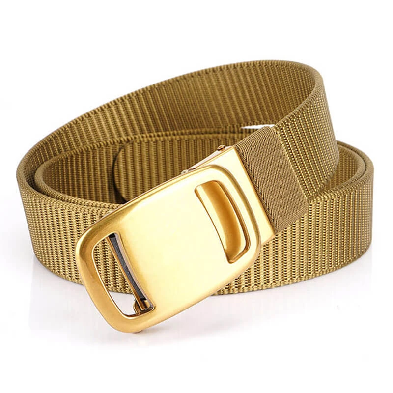 Casual Multicolor Nylon Outdoor Automatic Work Mens Belt