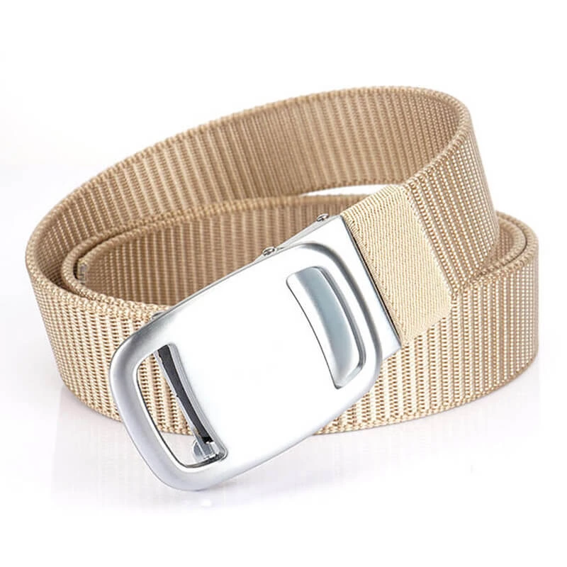 Nylon Men Outdoor Military Work Outdoor Automatic Quick Release Belt