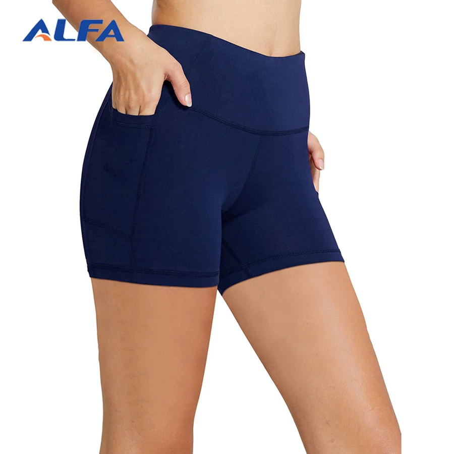 ALFA Sports Scrunch Short Leggings for Women
