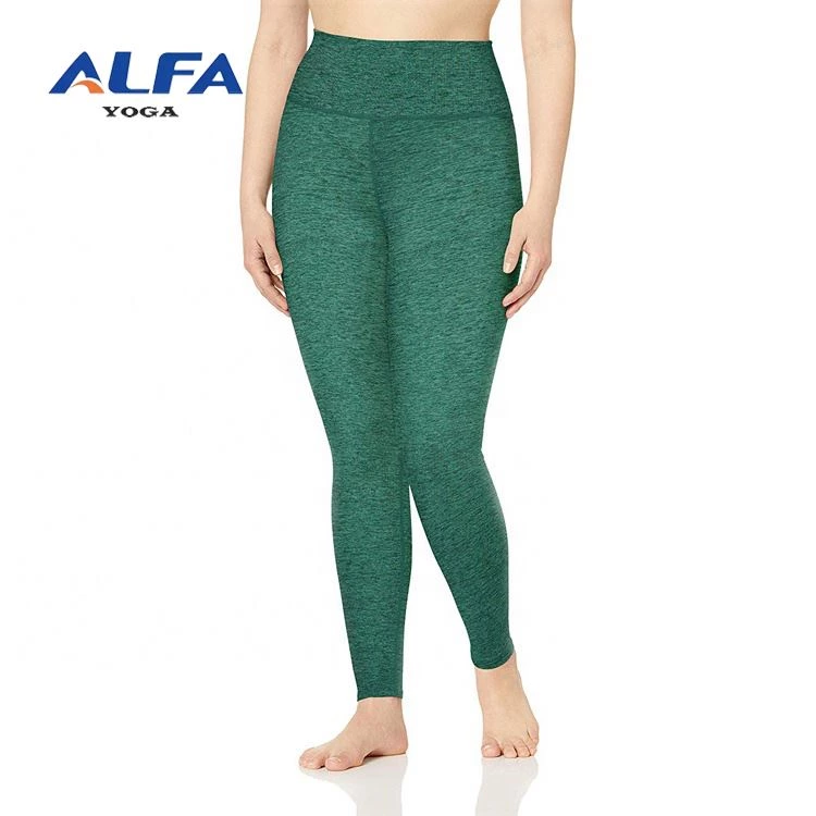 ALFA  Thai Girls Sports Bamboo Fiber  Sublimation Yoga Pants Leggings