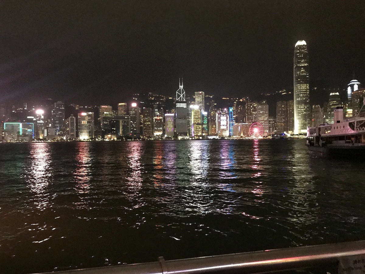 Coming back from Hongkong Stunning landscapes during the trip