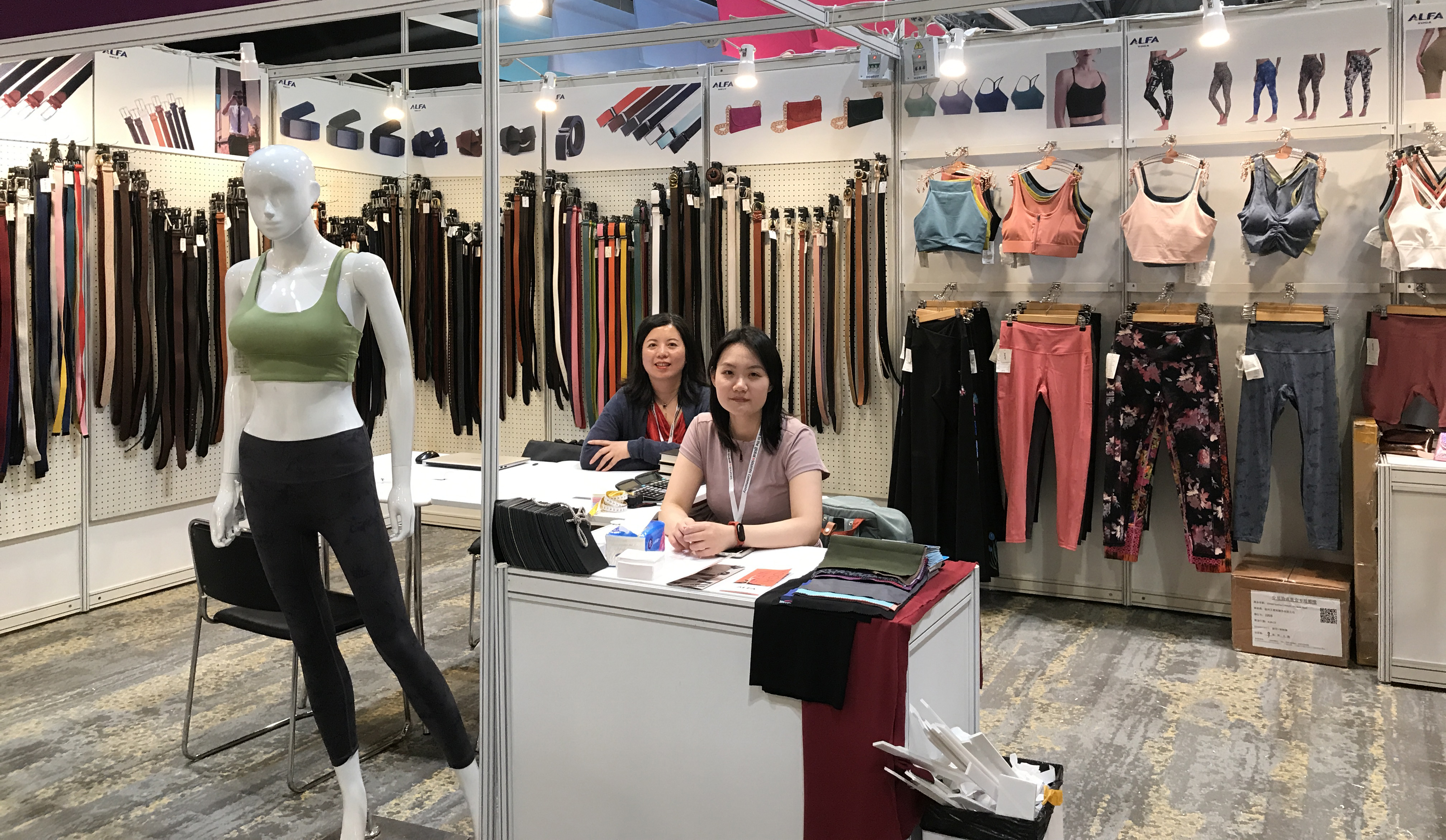 Wenzhou Alfa Yoga wear and belt Hongkong Global Sources Lifestyle Fashion